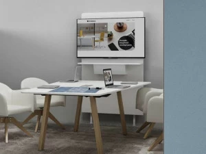 Bralco Напольная опора для монитора / телевизора из меламина Flipper