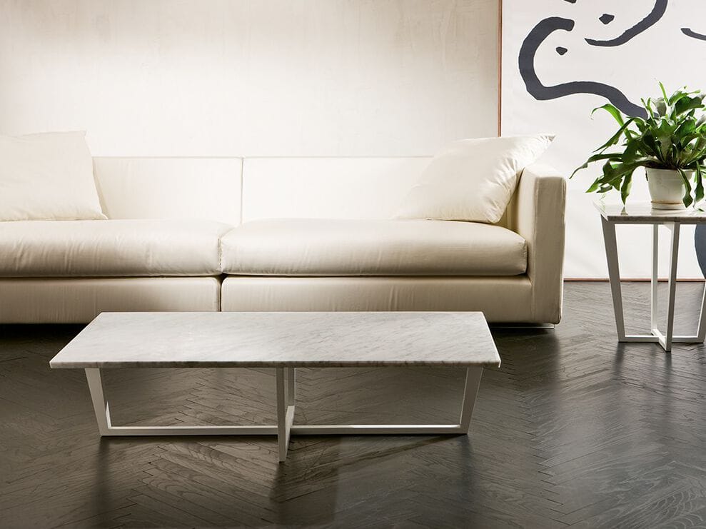 Низкий прямоугольный журнальный столик из массива дерева Pacini & Cappellini City ARCH-00054140 - Вид №1