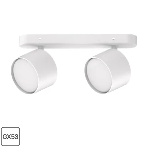 Спот поворотный под лампу Feron ML212 2 лампы GX53 цвет белый