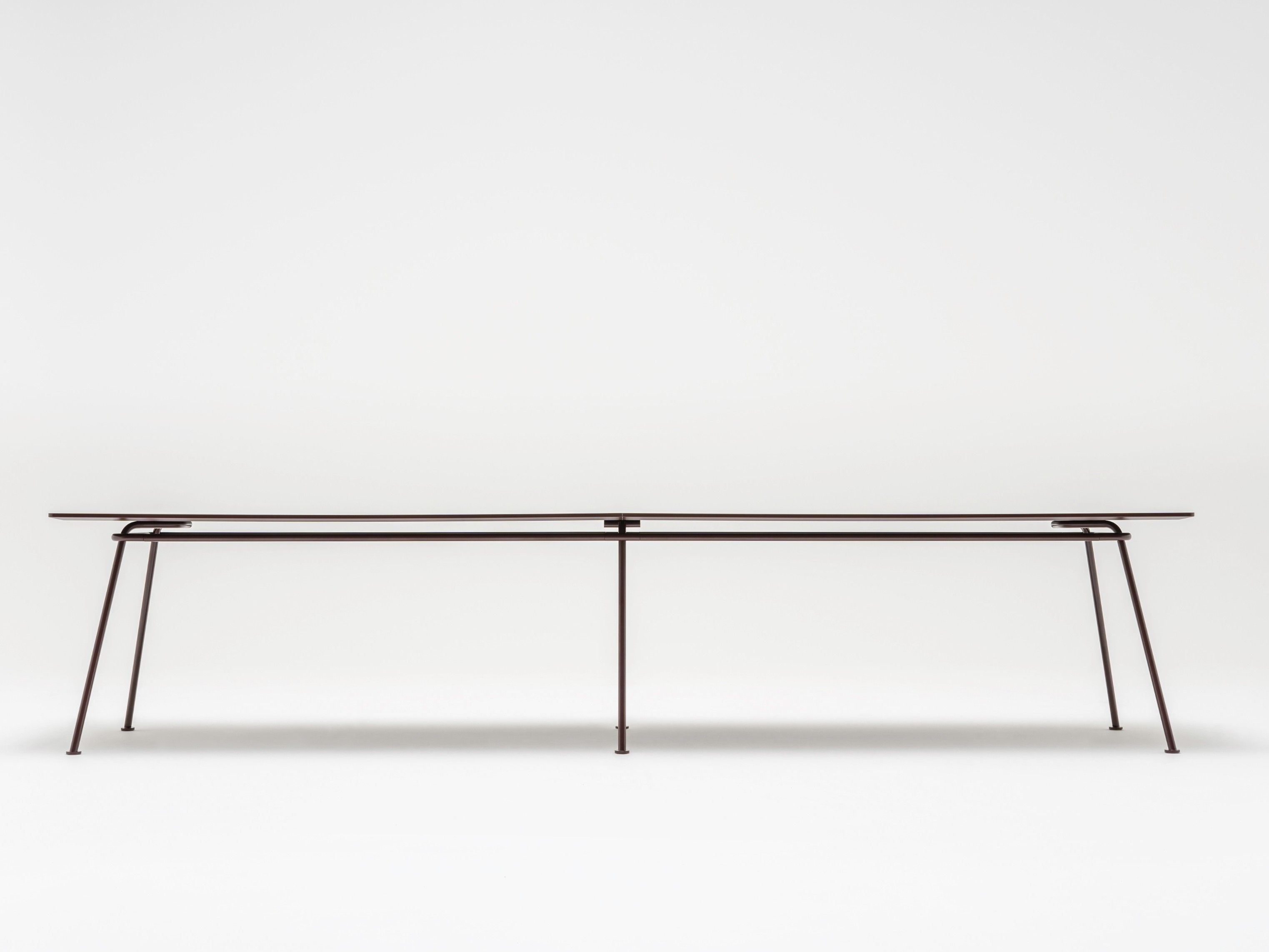 Металлический прямоугольный обеденный стол MDD новая школа ARCH-00148415 - Вид №24