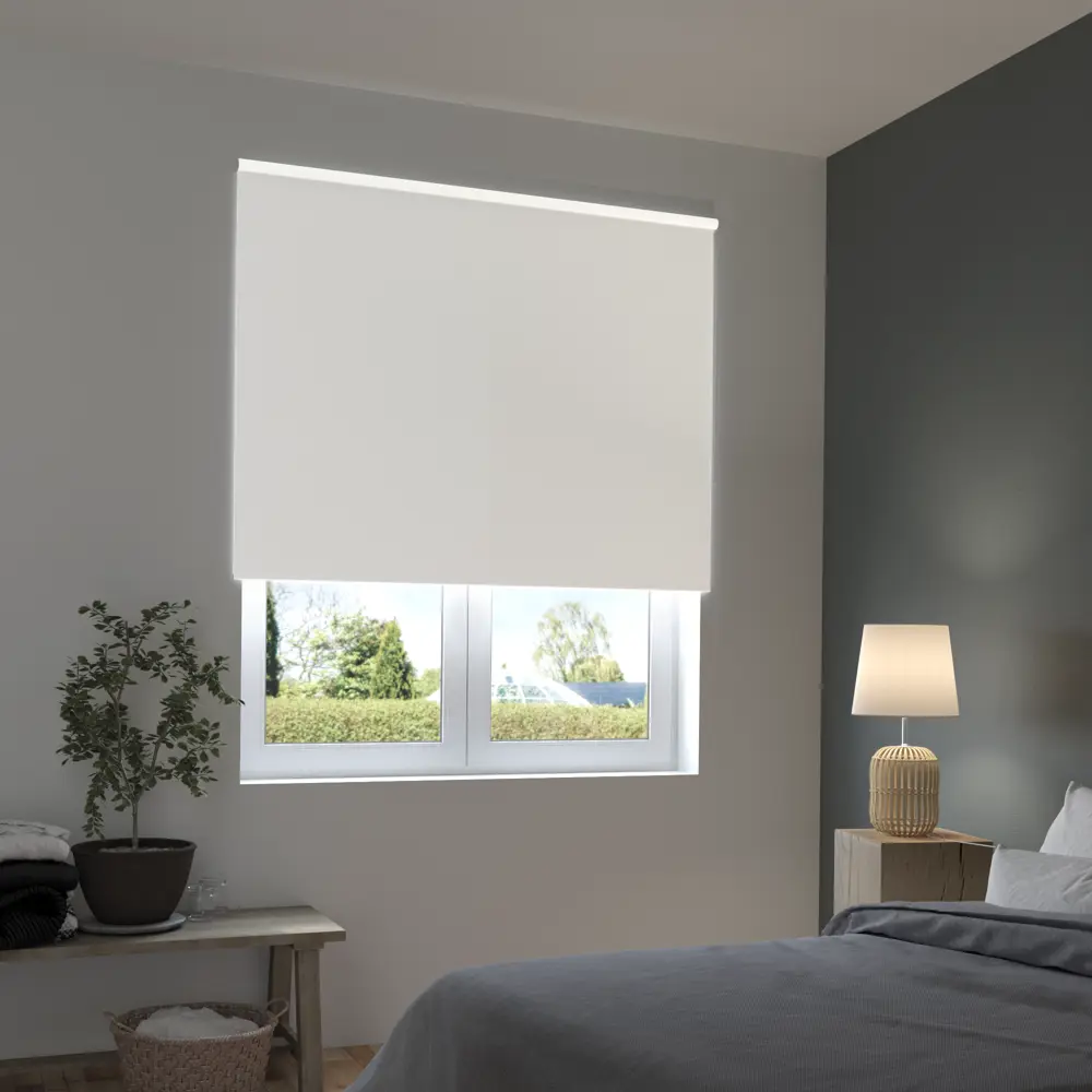 Штора рулонная блэкаут Inspire Santos 200x175 см белая White 0 82692226 STLM-2103073 - Вид №8