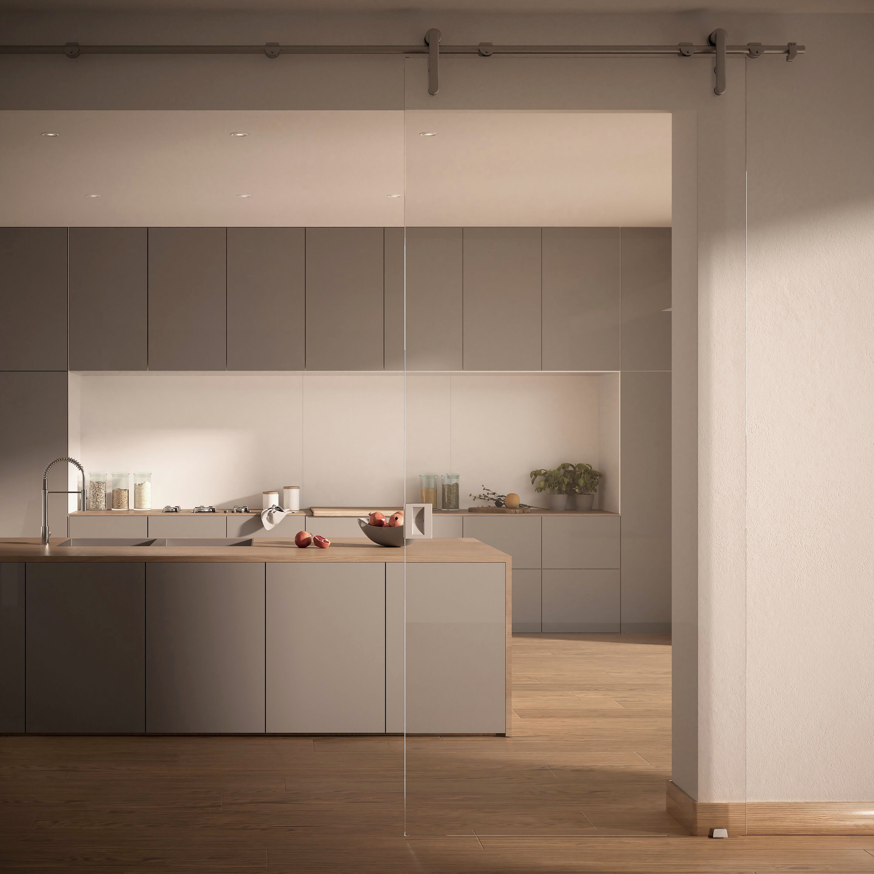 Раздвижные стеклянные двери DIERRE Lucenti ARCH-00102697 - Вид №1