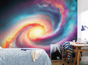 Геометрические обои ПВХ бесплатно, экологически чистые, моющиеся