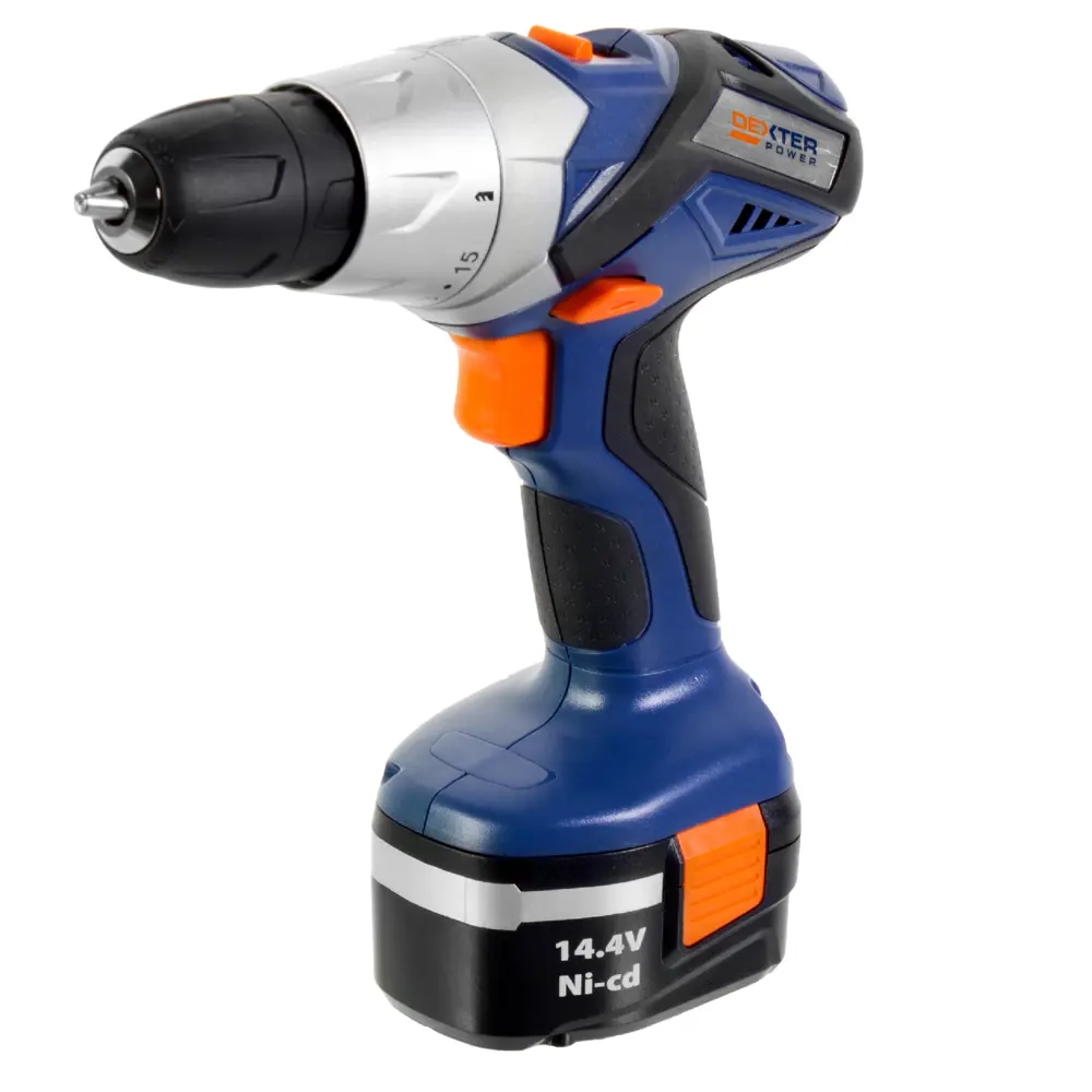 Шуруповерт Dexter, Ni-Cd 14,4 В DEXTER POWER STLM-2058431