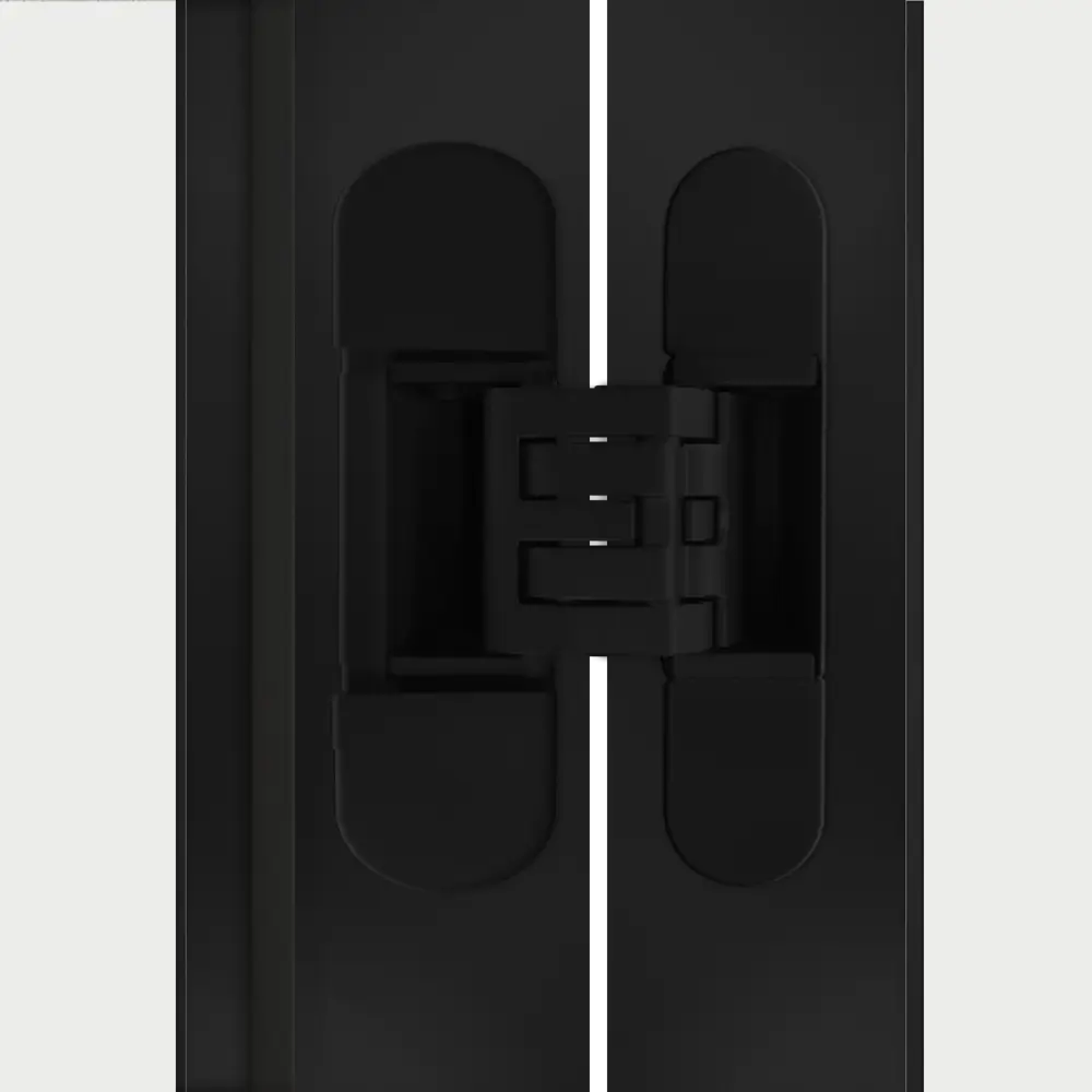 Дверь межкомнатная глухая обратного открывания с замком комплекте Invisible 80x230 см цвет белый левый VELLDORIS STLM-2030955 - Вид №2