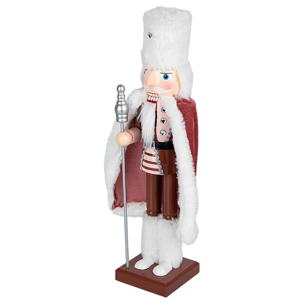 89368997 Декоративная фигура Щелкунчик деревянный 37x10 см STLM-1523461 Santreyd Christmas - Вид №1