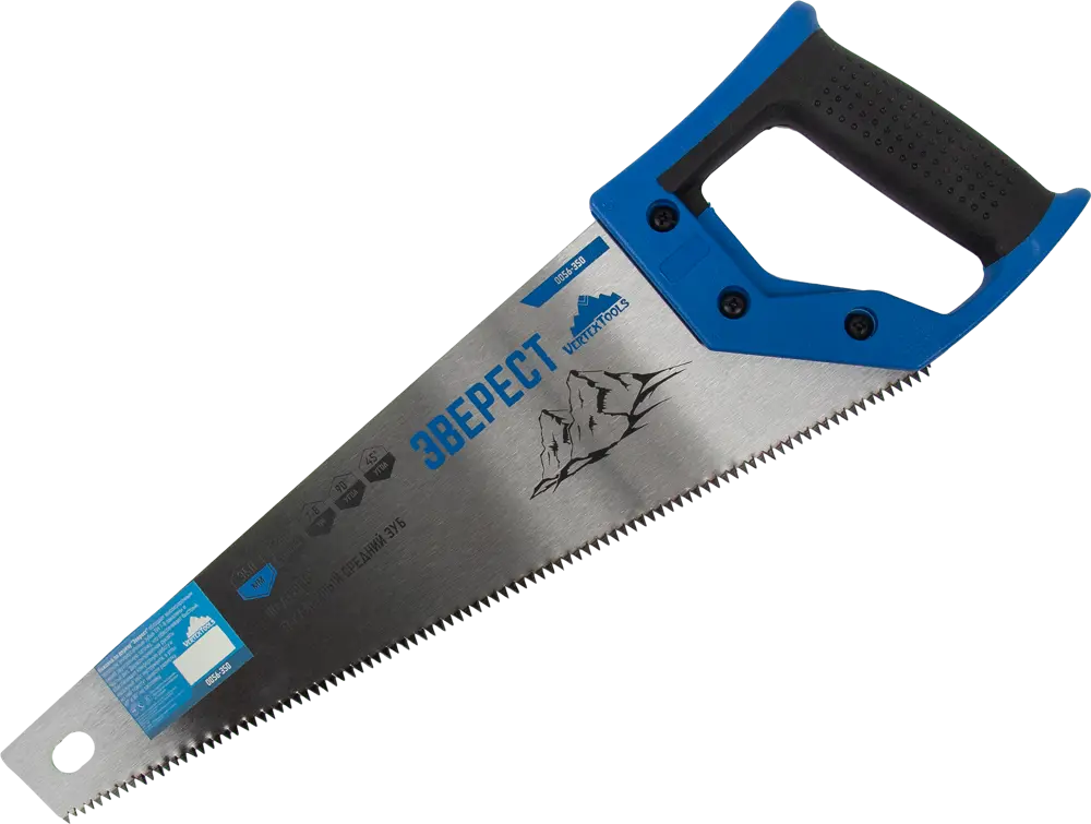 Пила по дереву Vertextools Эверест с эргономичной ручкой 84656995