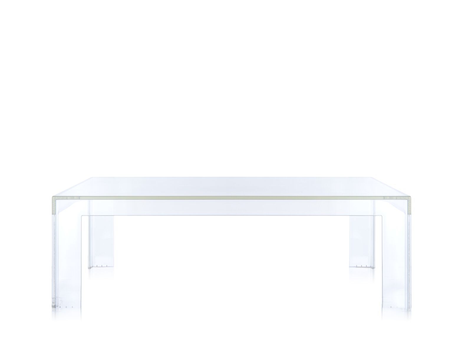 ПММА квадратный низкий садовый стол Kartell INVISIBLE ARCH-00003405