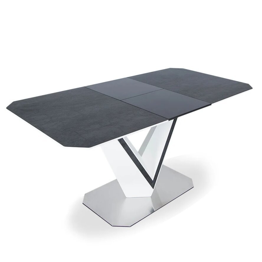 Обеденный стол раздвижной 140-185 см серый "Мэтью" STOOL GROUP  00-3946103 Серый  - Вид №5