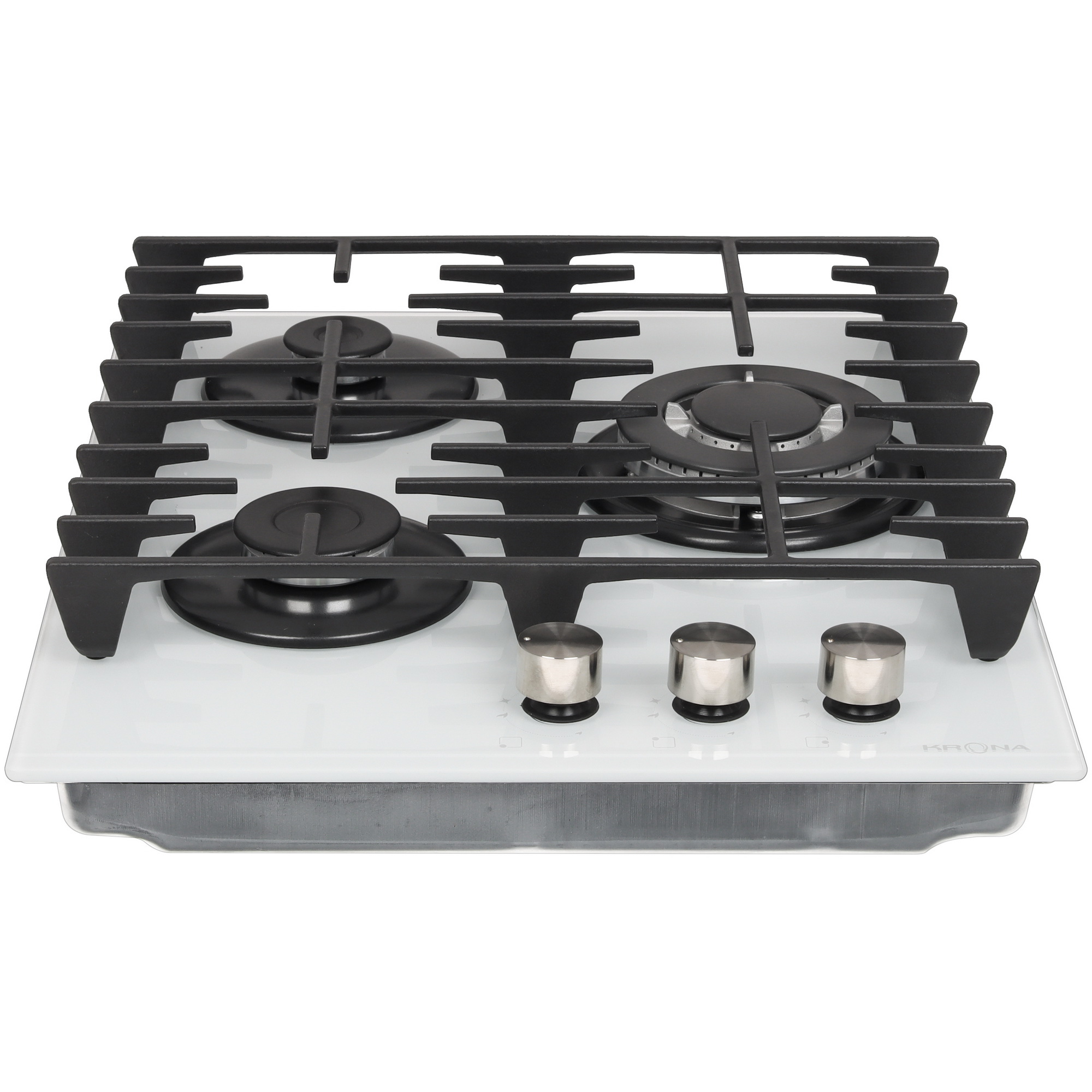 9039372 Газовая варочная поверхность KRONA HAGEL 45 WH W KRONA1 STDN-0017047 - Вид №1