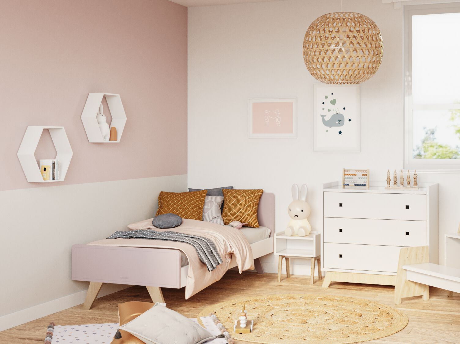 Секционная спальня для мальчиков Mathy by Bols ARCH-00032346