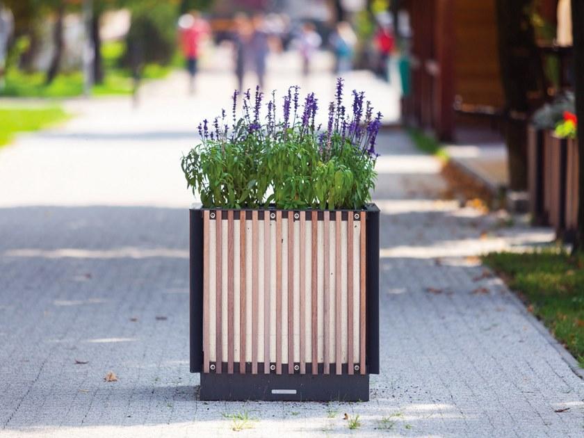 mmcité1 Кашпо для общественных мест из стали sun-id-1408052 - Вид №4