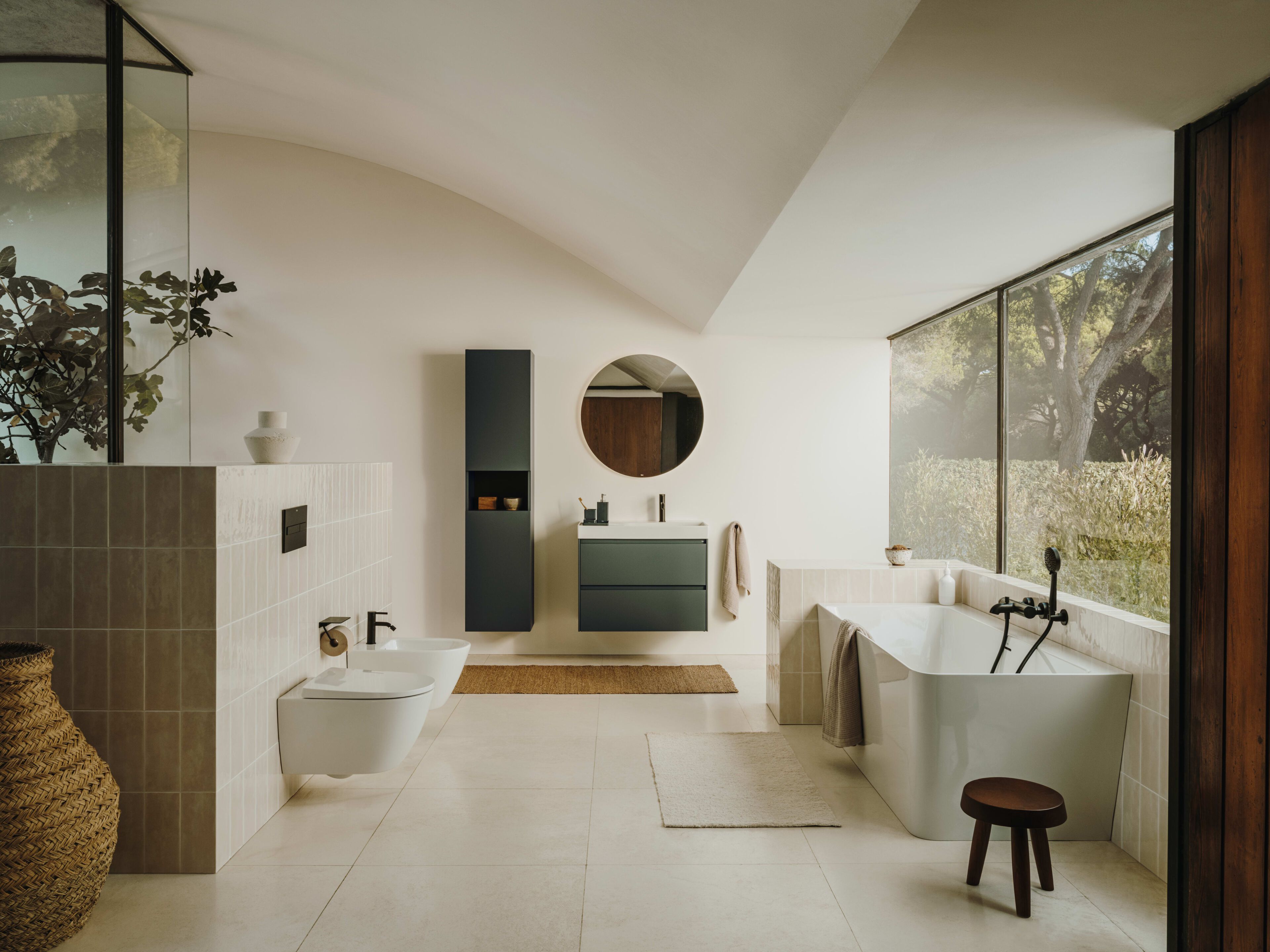 Асимметричная ванна Stonex® Roca Ona ARCH-00046949 - Вид №3