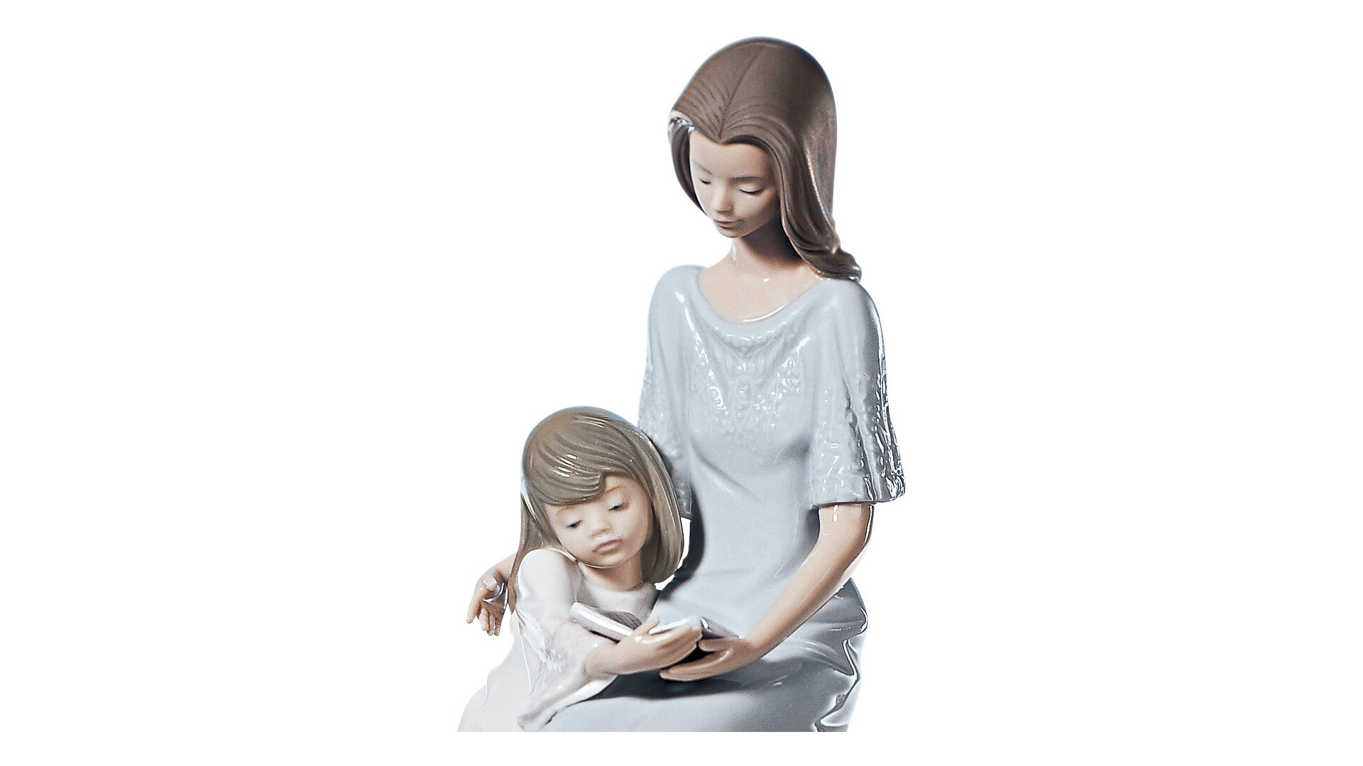 10668968 LLADRO Фигурка Lladro "Сказка на ночь" 14x26см Фарфор Lladró  - Вид №1