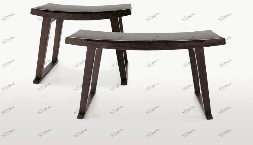 Maxalto Низкий табурет из массива дерева Sella sun-id-1419345