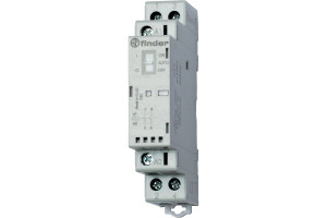 18581299 Модульный контактор 1но + 1нз контакта 25а, = 120в Ac/Dc, - Agsno2, механич. инди, 223201204520 Finder