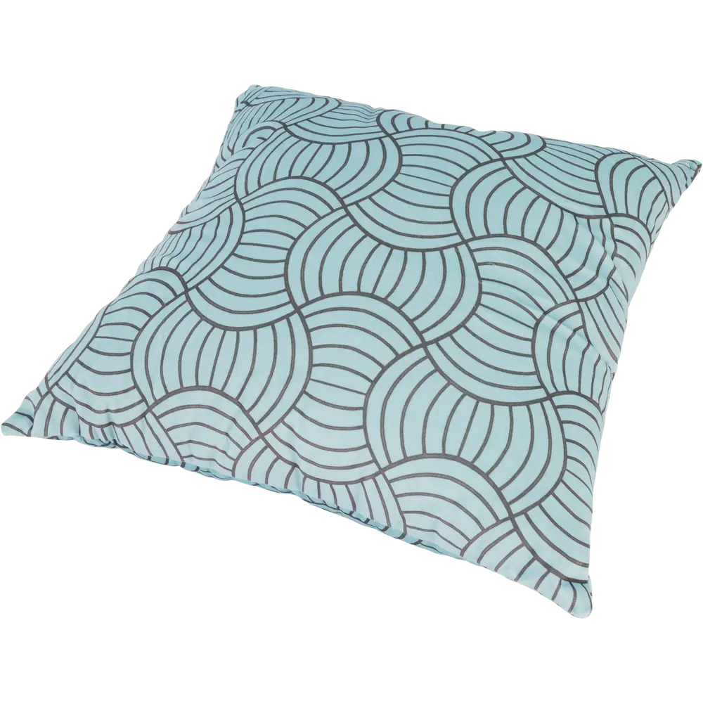 Подушка Anchela 45x45 см цвет бирюзовый SEASONS STLM-2096263 - Вид №1