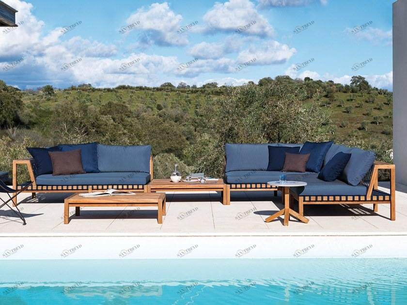 RODA Модульный угловой садовый диван Network sun-id-1364546