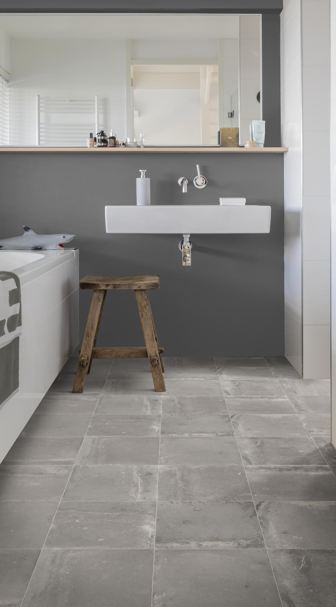 Противоскользящий виниловый пол с эффектом цемента BEAUFLOR Blacktex ARCH-00052976 - Вид №1