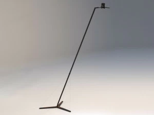 Martinelli Luce Регулируемый светодиодный торшер из алюминия  2302/ne