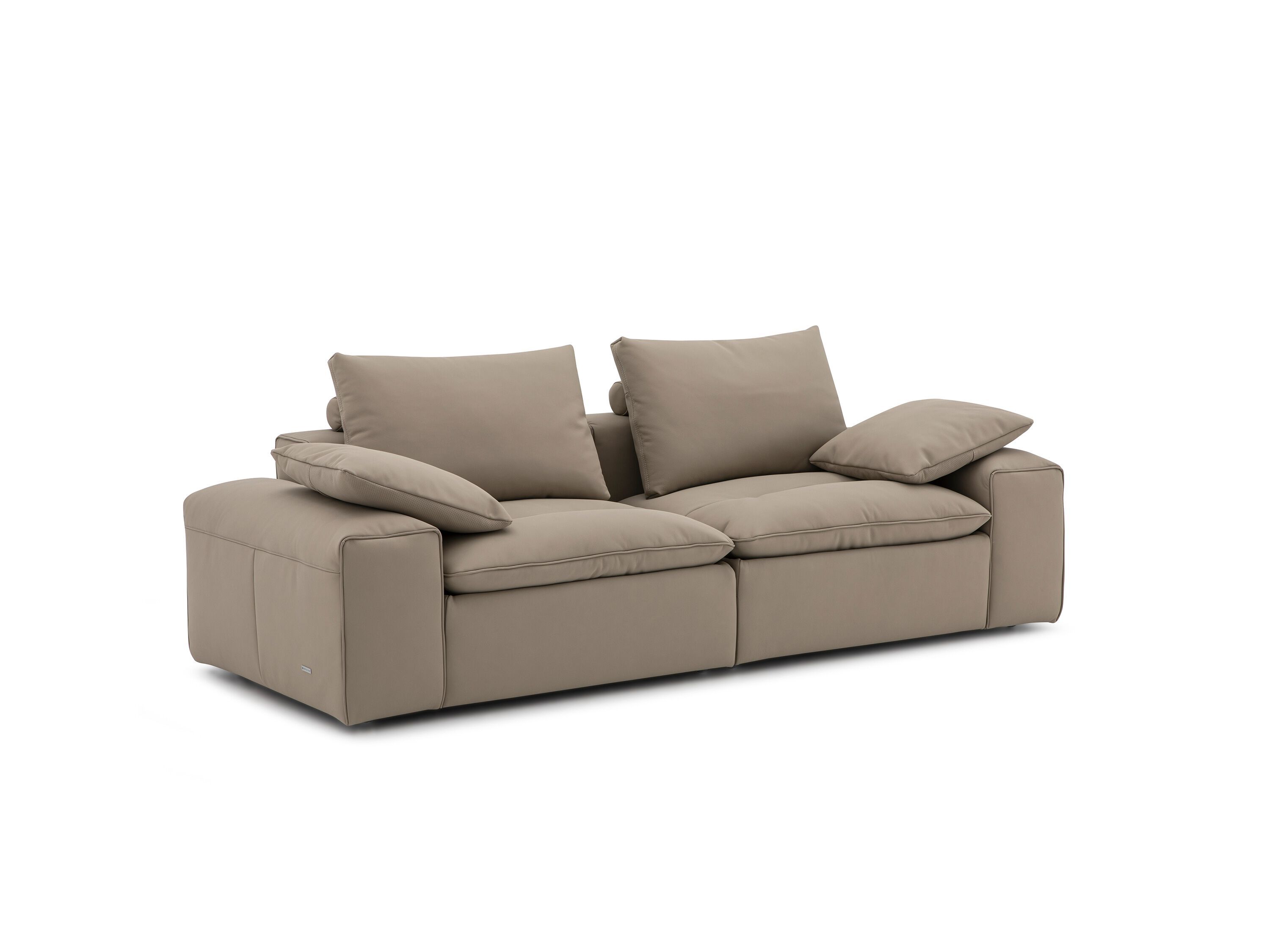 Кожаный линейный диван CAMPO DE' FIORI MIST ARCH-00099672 - Вид №2