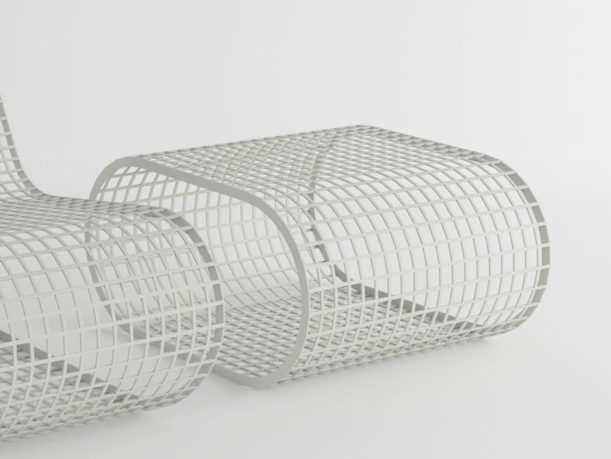 Прямоугольный алюминиевый журнальный столик GANDIABLASCO Buit ARCH-00127872 - Вид №8