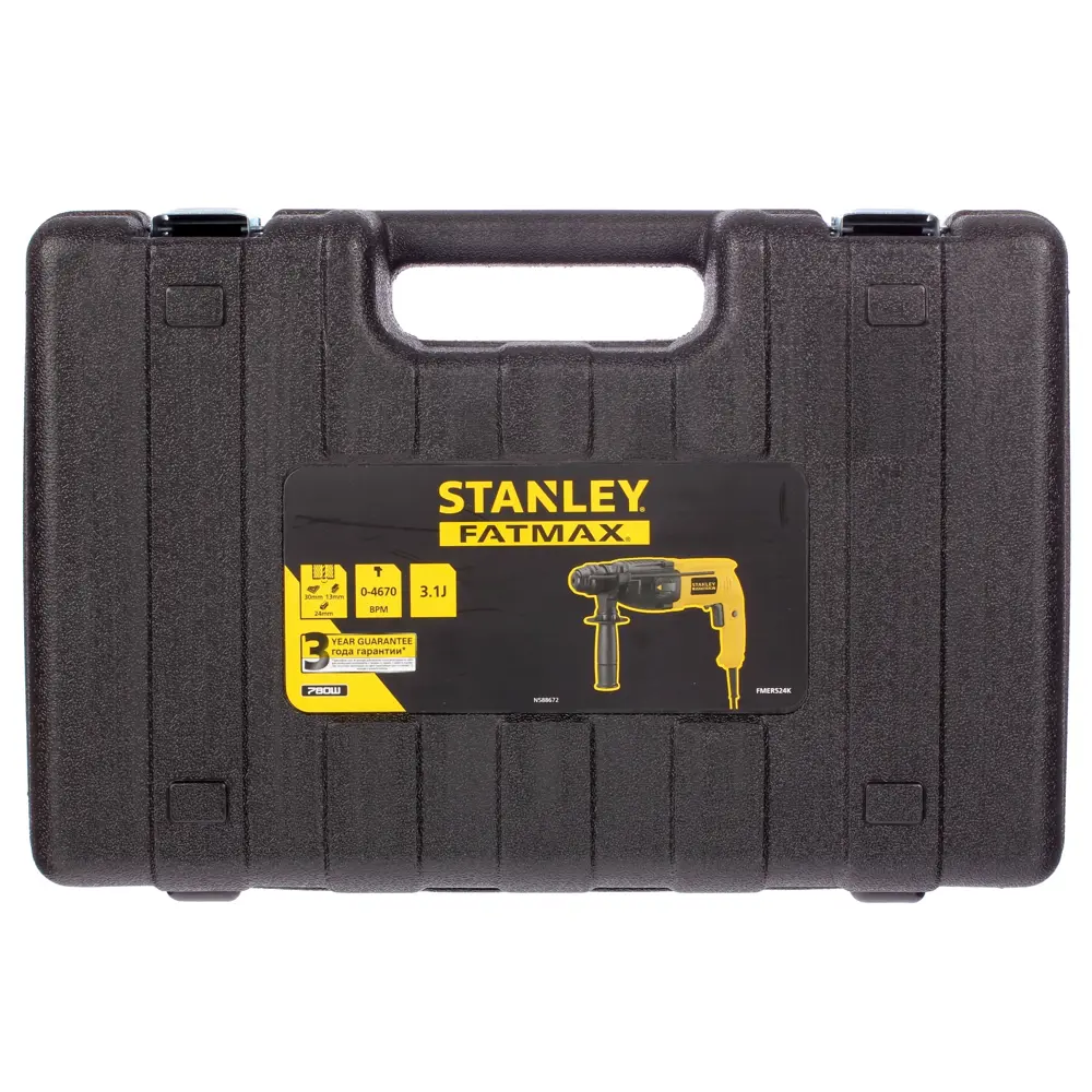 Перфоратор SDS-plus Stanley Fatmax FMER524K, 780 Вт, 3.1 Дж STLM-2037376 - Вид №4