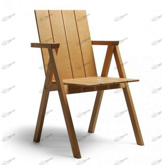 Nikari Стул складной из дуба с подлокотниками Arkipelago sun-id-1375724