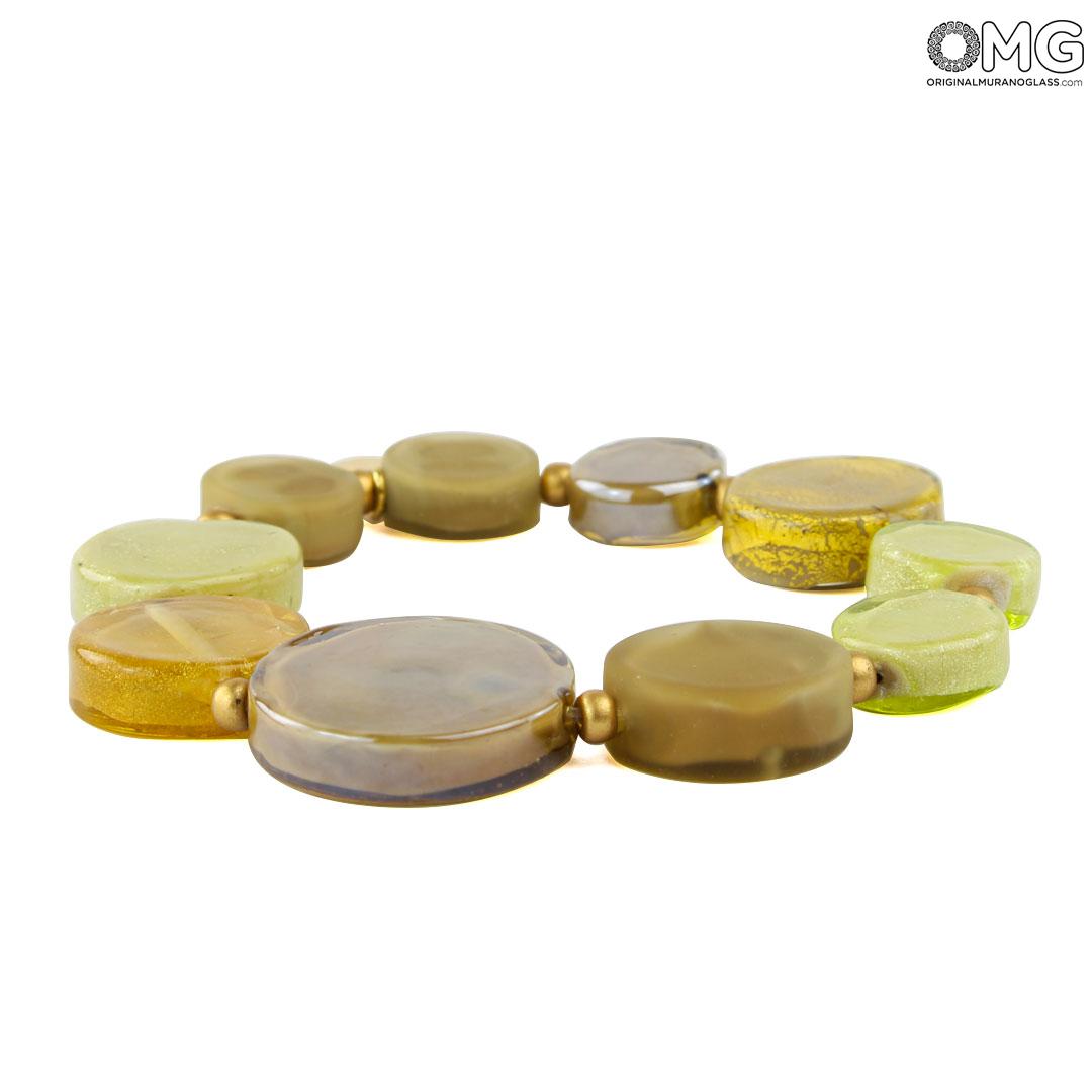 3814 ORIGINALMURANOGLASS Браслет Исида - Коллекция Antica Murrina - муранское стекло Original Murano Glass OMG 18 см  - Вид №1