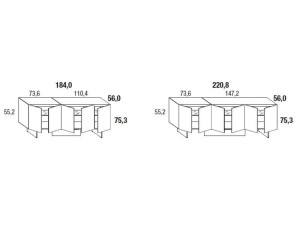 Секционный шкаф