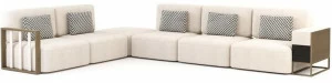 Stylish Club Модульный диван из микрофибры Her Scf.he07