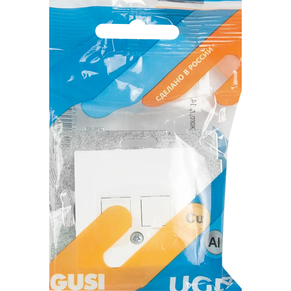 Встраиваемая розетка GUSI Electric Ugra для интернета и телефонии 83864413 STLM-0045198 - Вид №5