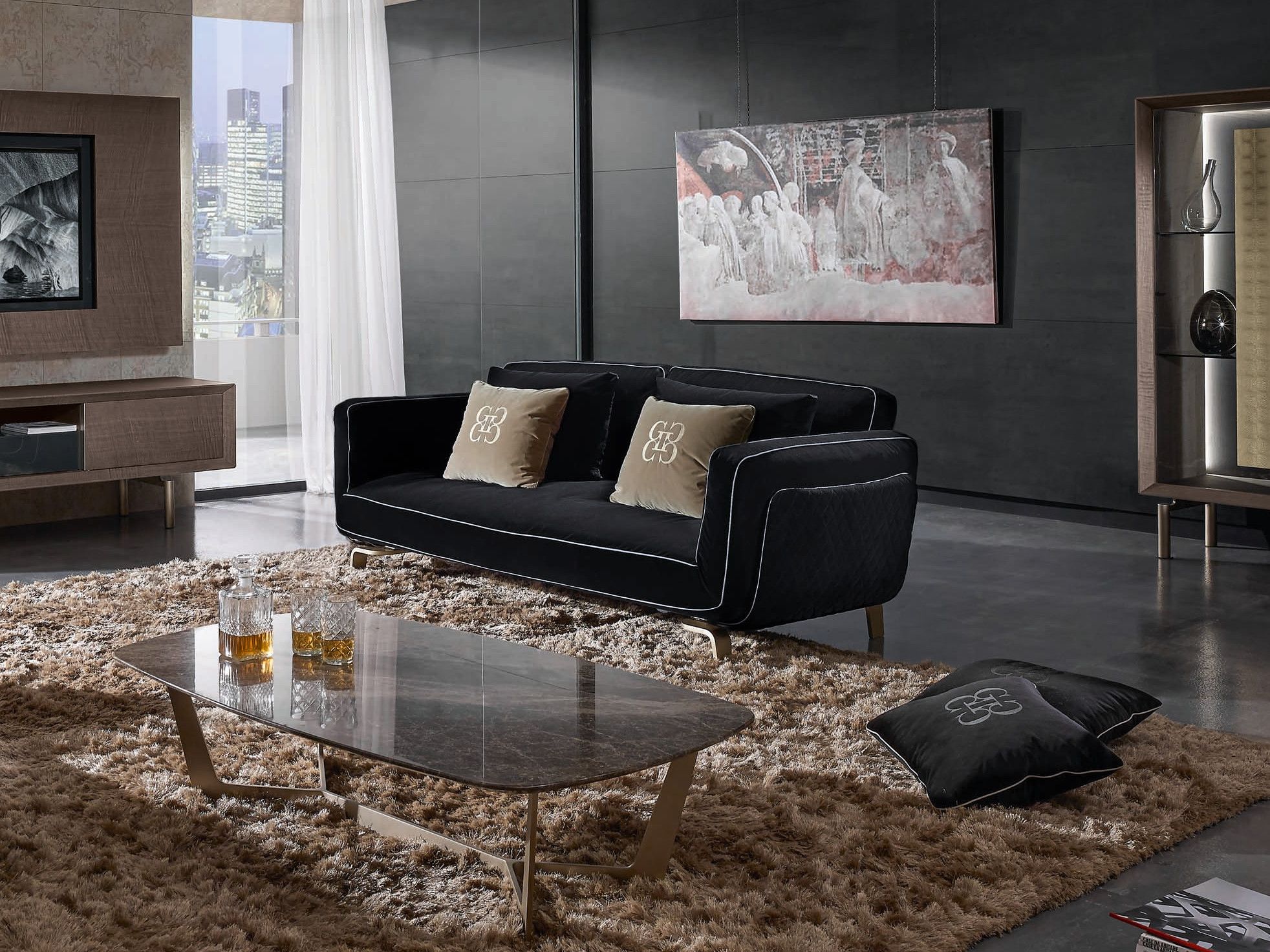 2-местный тканевый диван Grilli Оскар ARCH-00109089 - Вид №4