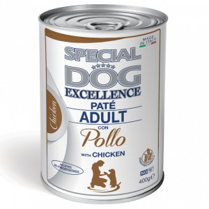 ПР0059876 Корм для собак EXCELLENCE Pate курица банка 400г SPECIAL DOG