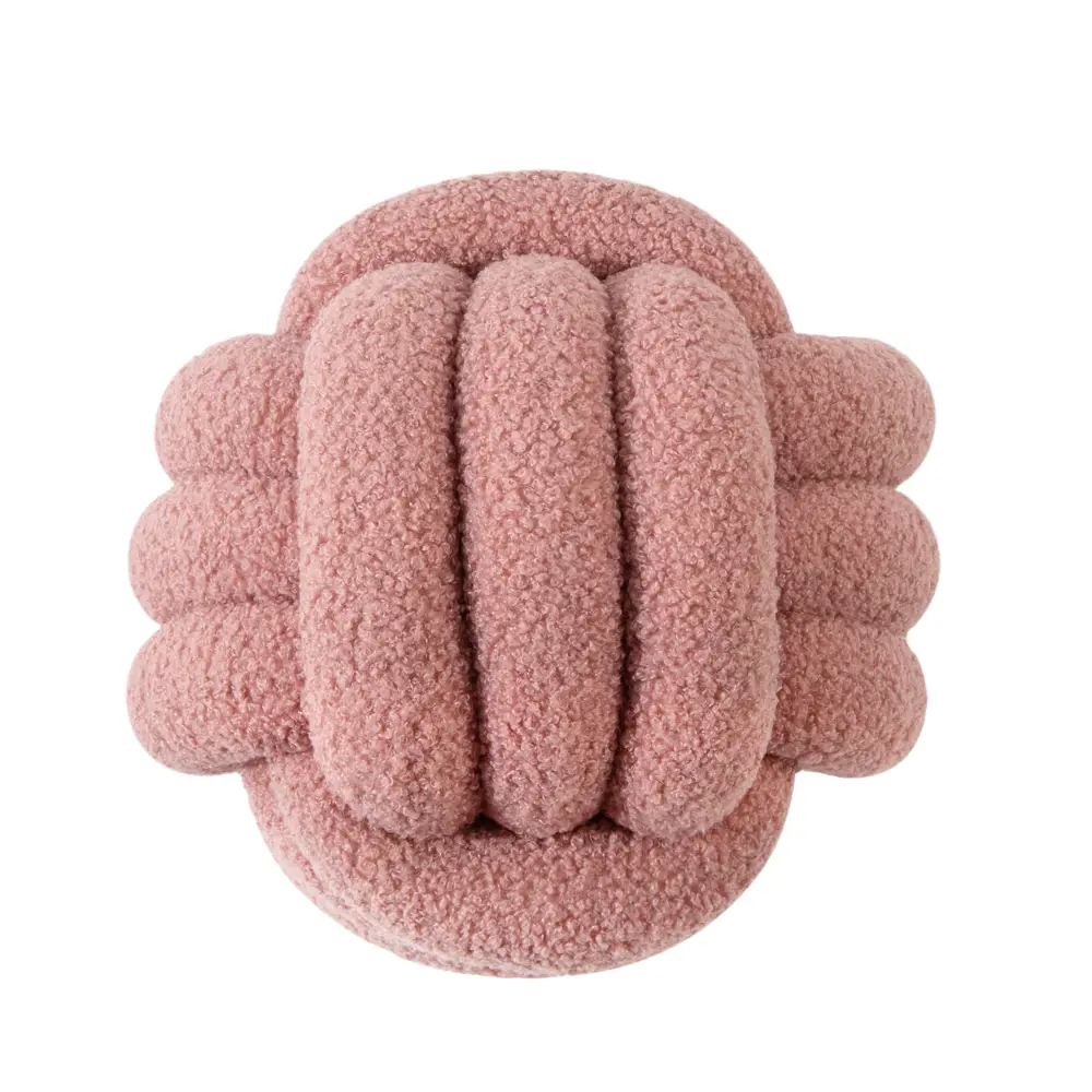 Подушка Узел d30 см цвет розовый СТОЛИЦА ТЕКСТИЛЯ STLM-2032567