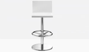 Pedrali Поворотный стул из метакрилата Kuadra