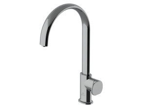 Однорычажный смеситель для кухни с поворотным изливом