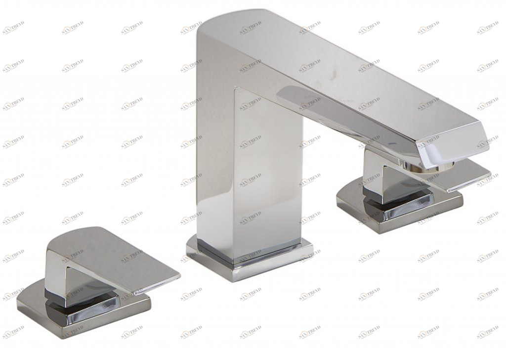 Смеситель для раковины на три отверстия ARLIE ARL-LTF-CRM BELBAGNO 