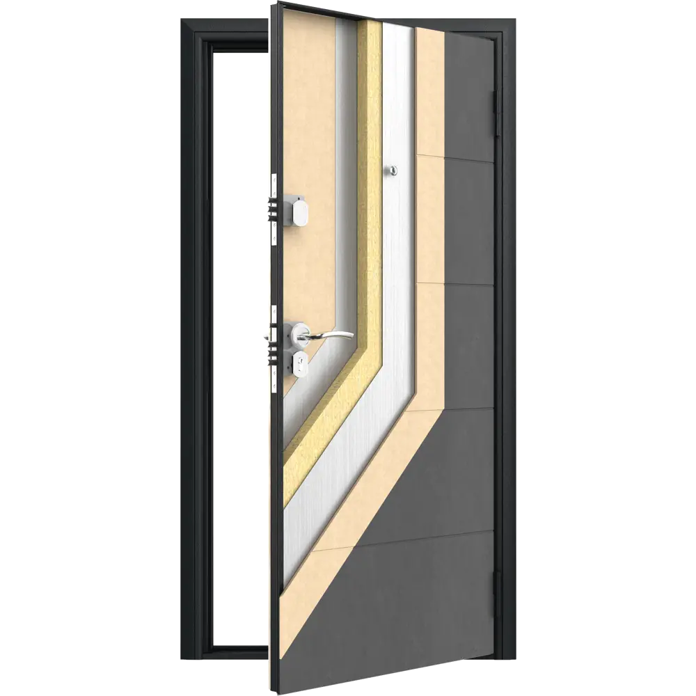 DOORHAN Оптим - Металлическая входная дверь для квартиры и дома 88946712 STLM-0900327 - Вид №6