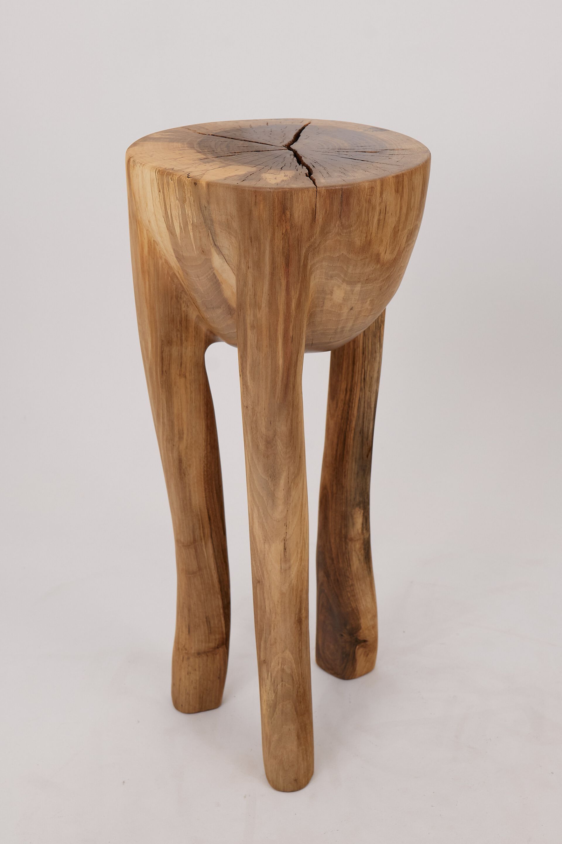 Высокий журнальный столик из грецкого ореха Logniture Leszy ARCH-00079952 - Вид №3