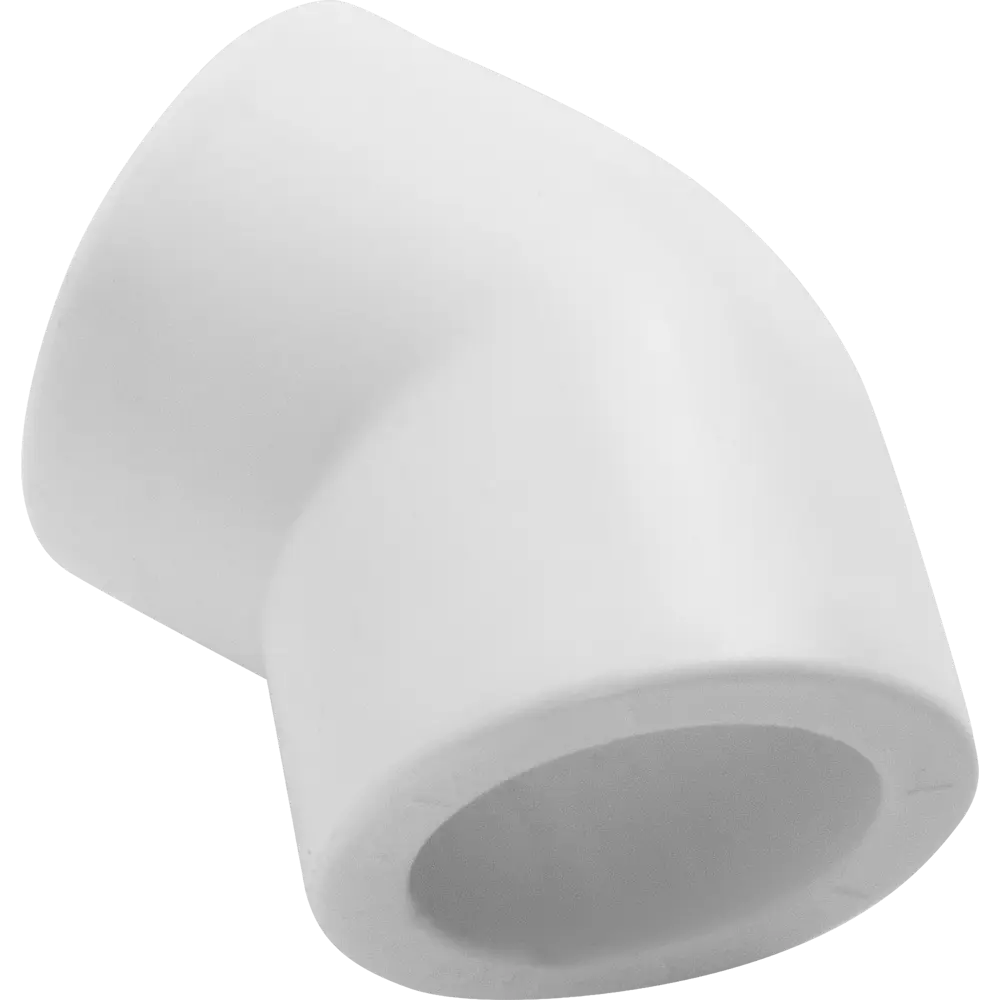 Угольник 45° ПОЛИТЭК 25 мм для трубопроводных систем 13563750 STLM-0003347