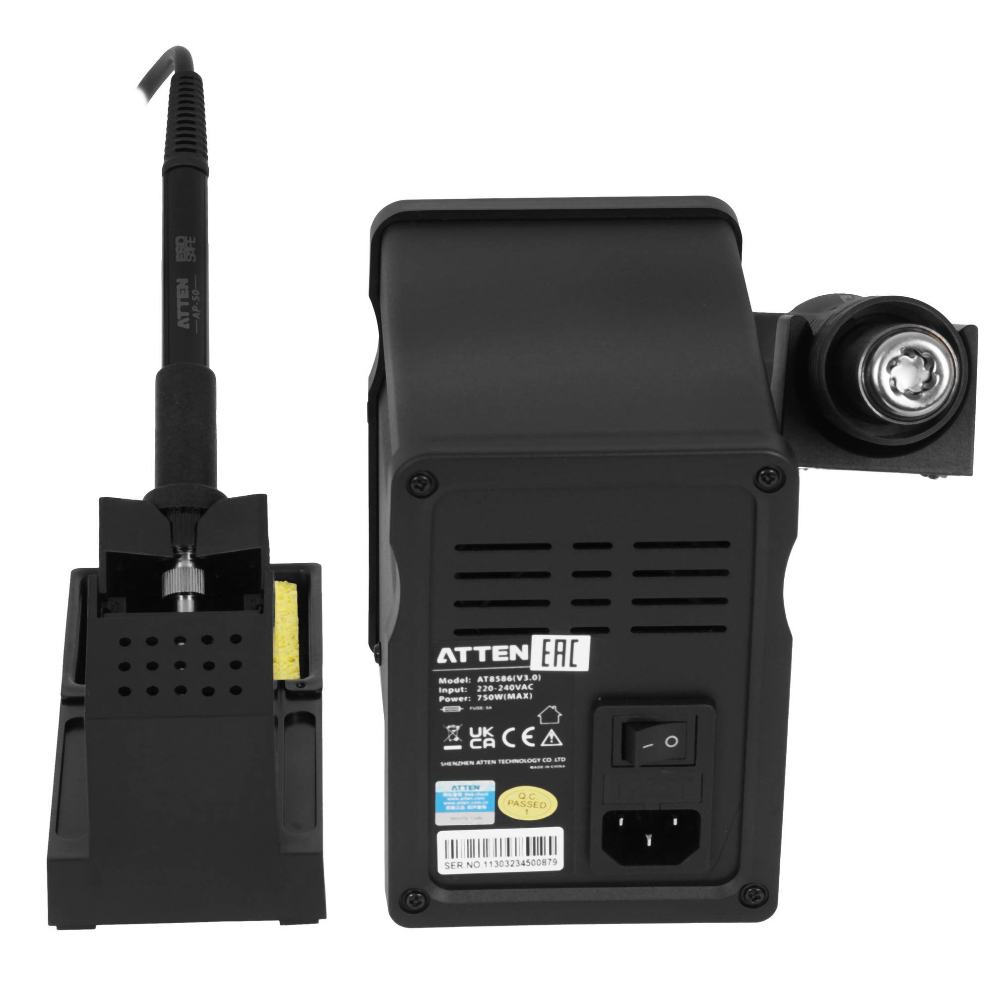 Паяльная станция ATTEN AT-8586 9115709 STDN-0006088 - Вид №6
