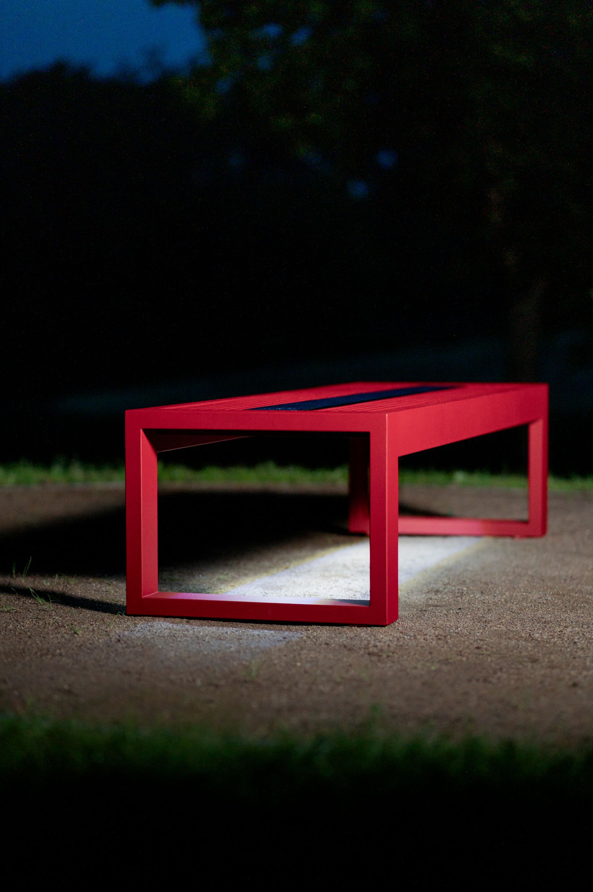 Скамья из нержавеющей стали со встроенным освещением BENKERT BANKE Sicorum ARCH-00030900 - Вид №1