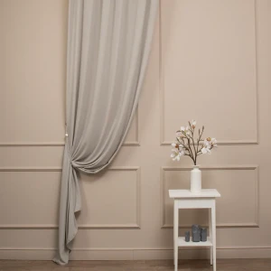 Тюль 1 п/м креп Crisp 280 см 132 г/м² цвет карамель