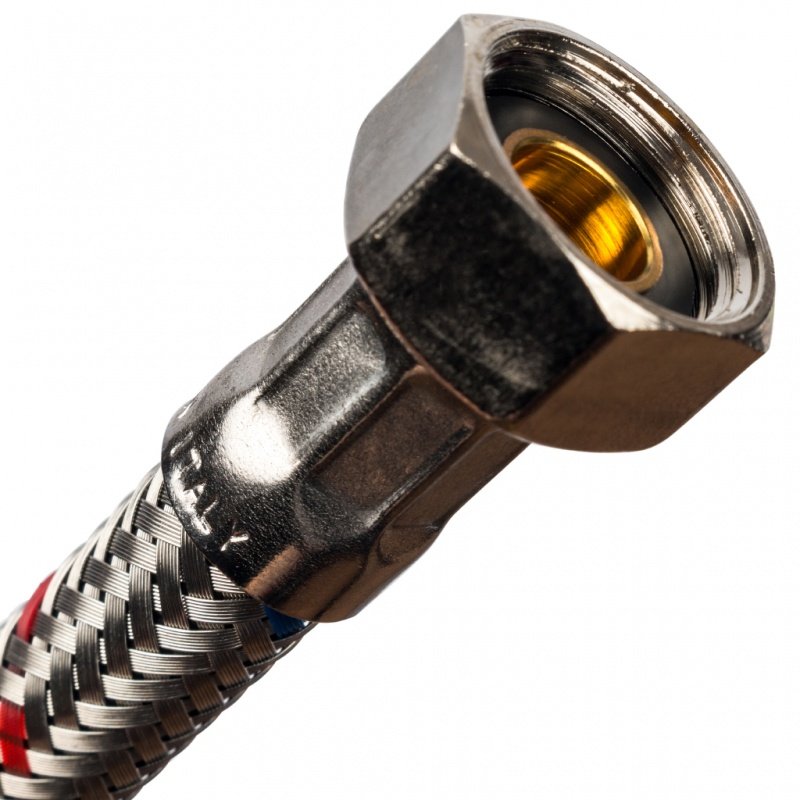 Гибкая подводка для воды НР 1/2 х ВР 1/2 STOUT - 400 мм SHF0085081515 - Вид №2