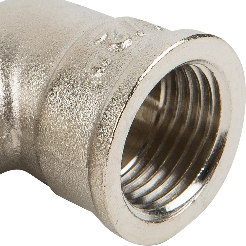 Угол Valtec, внутренняя-наружная резьба, 1/2"  никелированная латунь STLM-2195889 - Вид №2