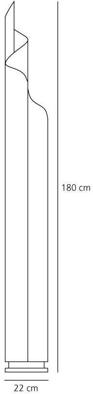 Artemide Люминесцентный торшер из метакрилата Chimera 0084010a - Вид №3