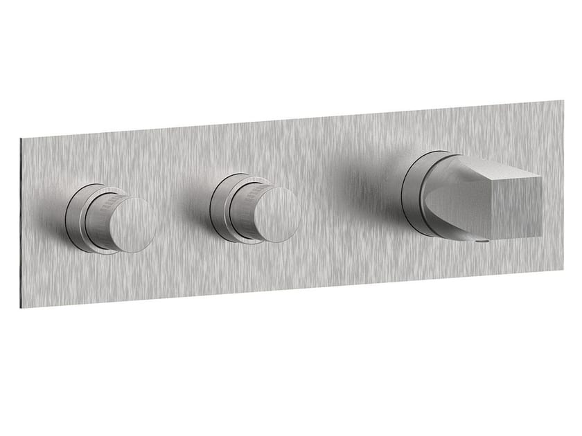 Смеситель для душа из нержавеющей стали с 3 отверстиями Rubinetterie Frattini Aline ARCH-00137118