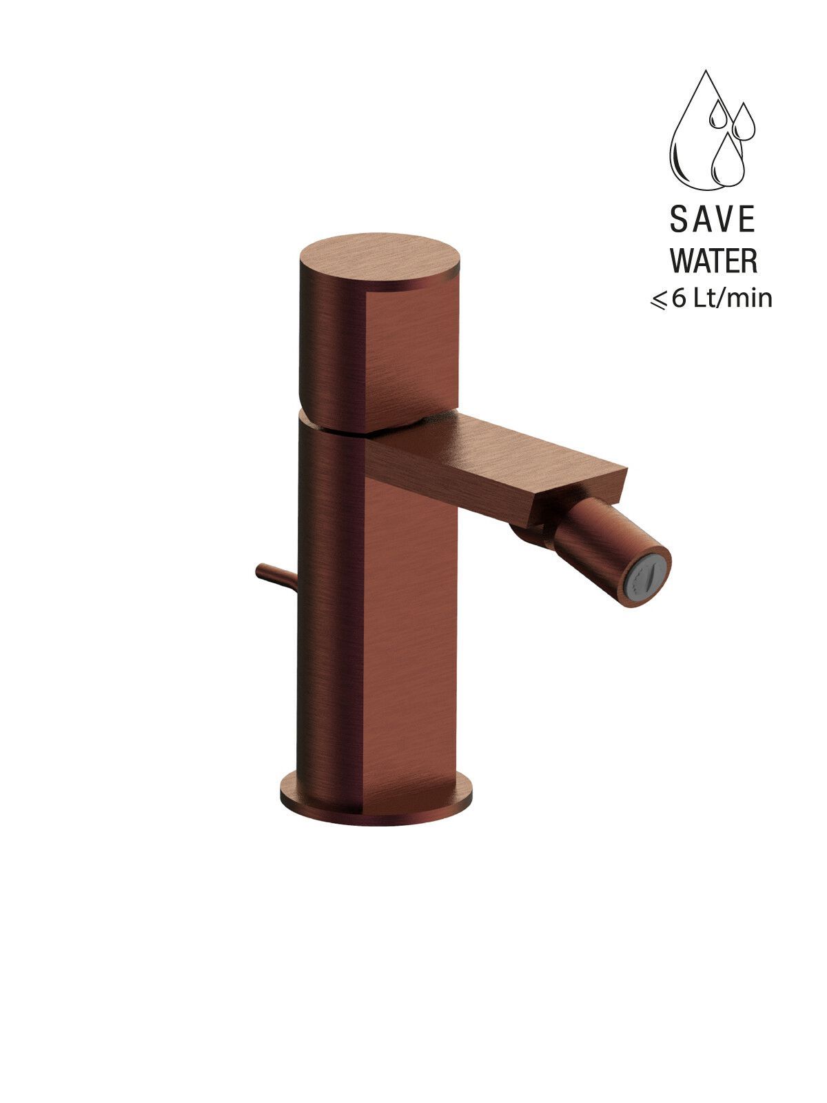 Однорычажный смеситель для биде из нержавеющей стали Rubinetterie Frattini Borgia ARCH-00045955 - Вид №1