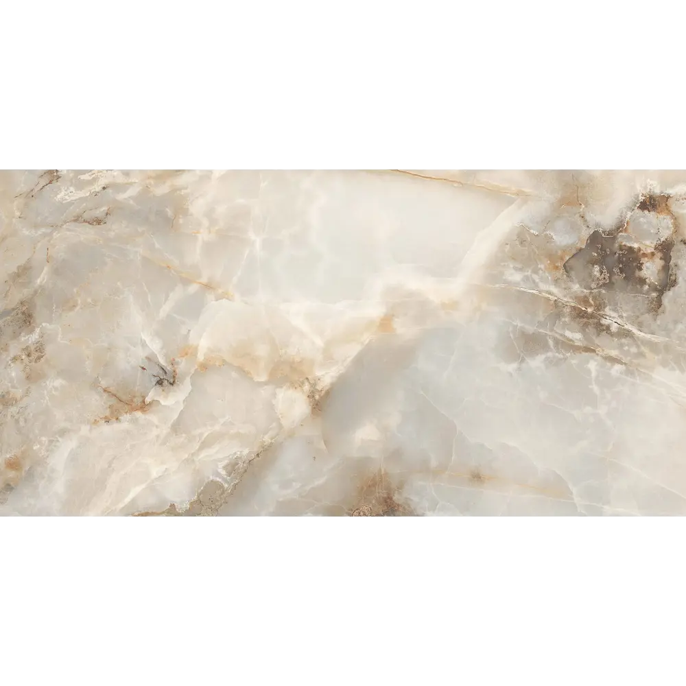 Керамогранит Incolor Miracle 60x120x0.8 см 1.44 м² полированный цвет желтый оникс STLM-2149571 - Вид №1